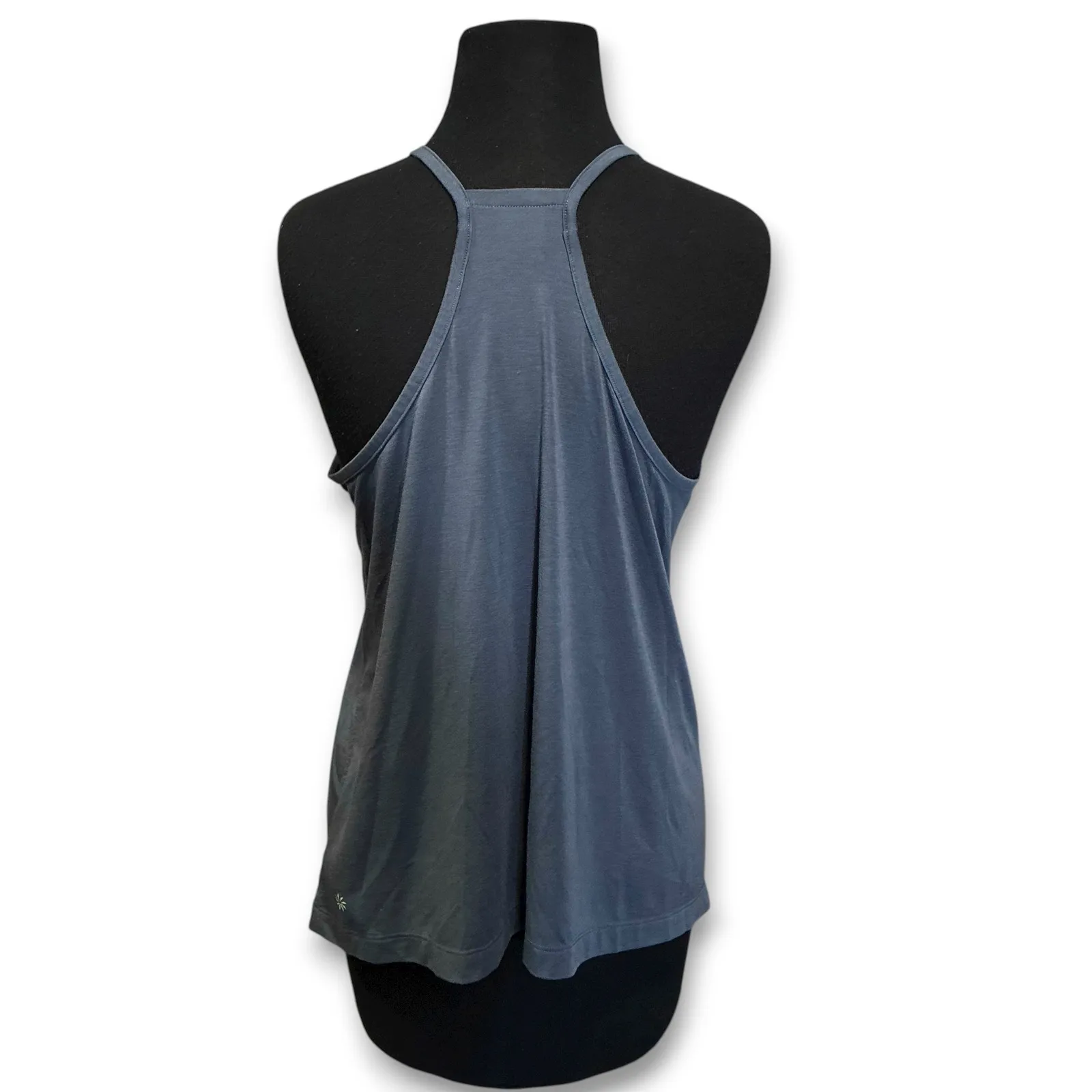 Athleta Asymetrical slit Racerback Tank Top Athleisure Workout Womens Medium - Image 3
