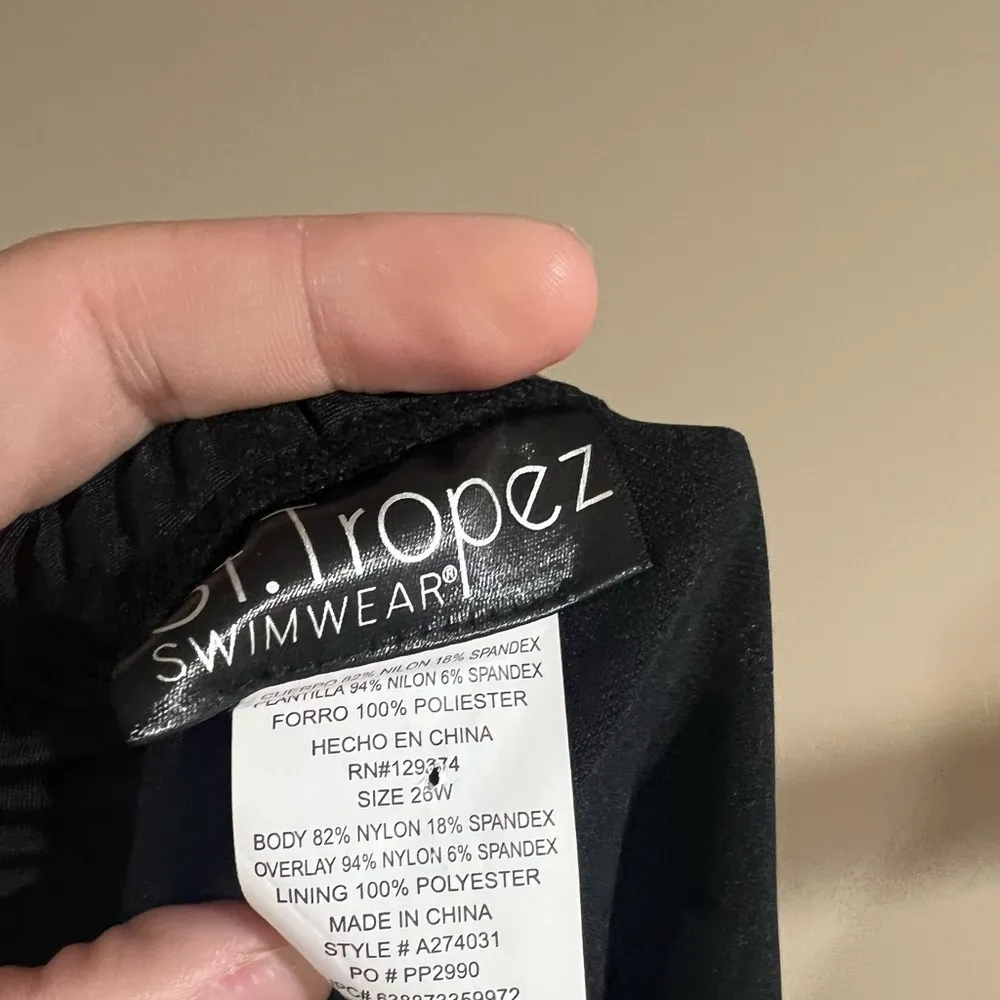 Saint Tropez 2 piece swimsuit size 26w Black - Image 11