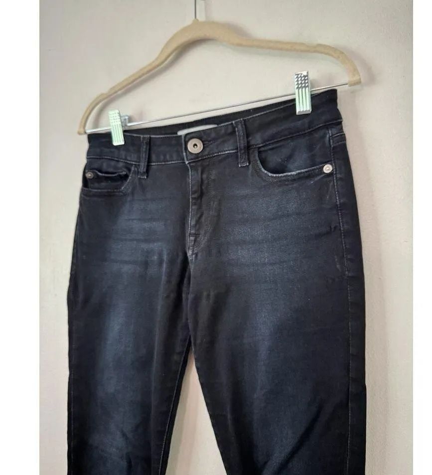 DL1961 Jeans Womens 28 Dark Wash Instasculpt Ankle Skinny Jeans Stretchy Crop - Image 3