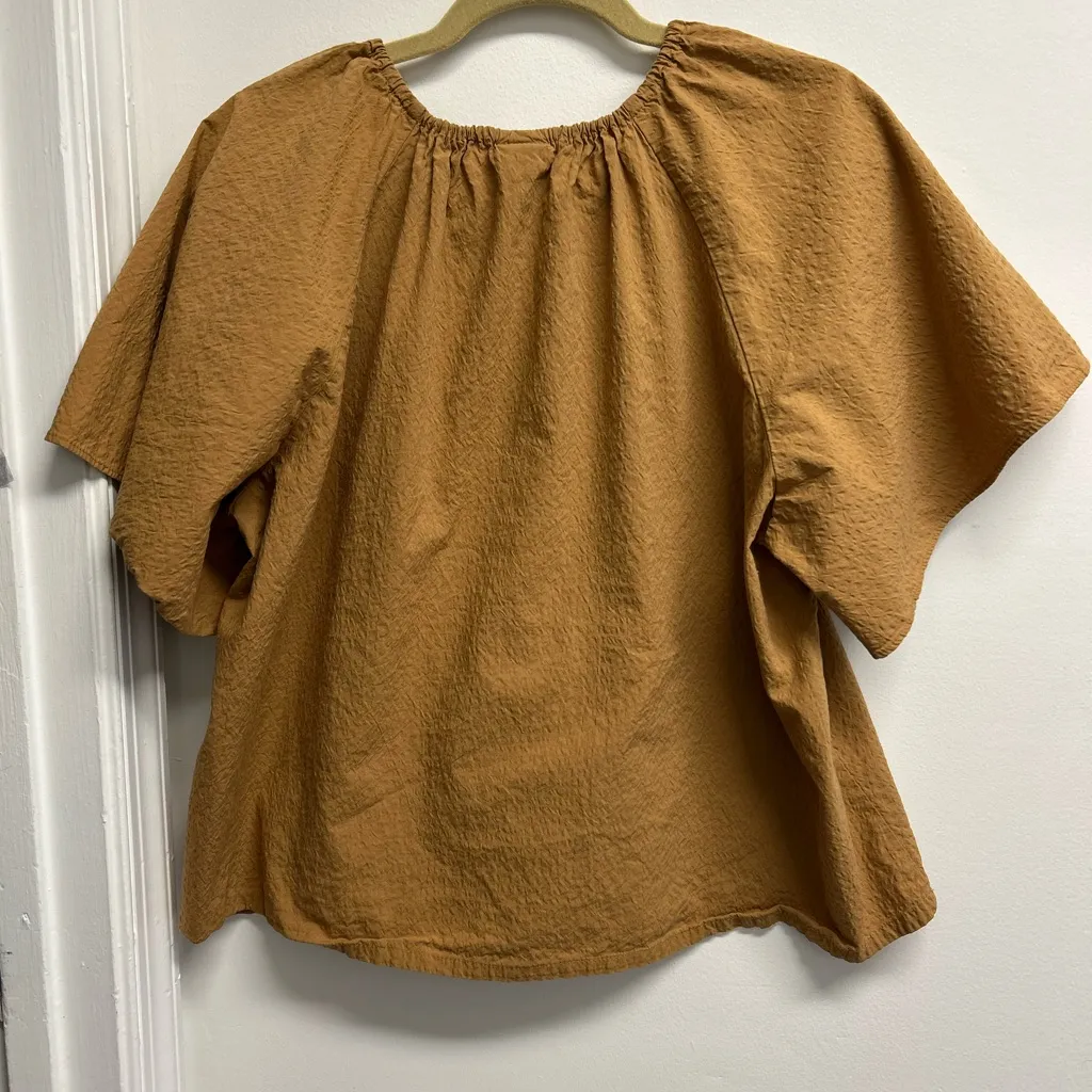 a new day Women's Brown Blouse - Image 3