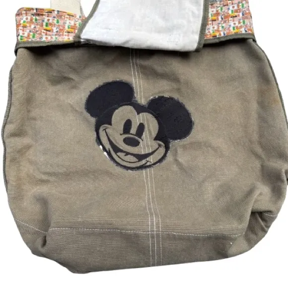 Disney Parks Authentic Mickey Mouse Canvas Fabric - Image 3