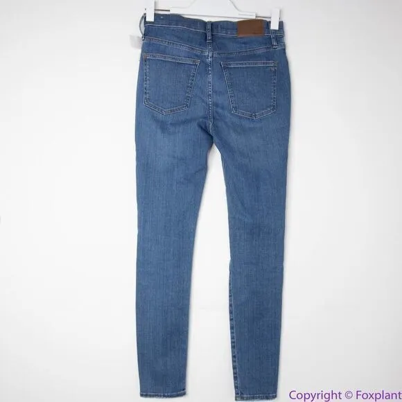 NEW Madewell Wilcrest Wash Distressed mid rise Skinny Jeans, 25‎ - Image 6