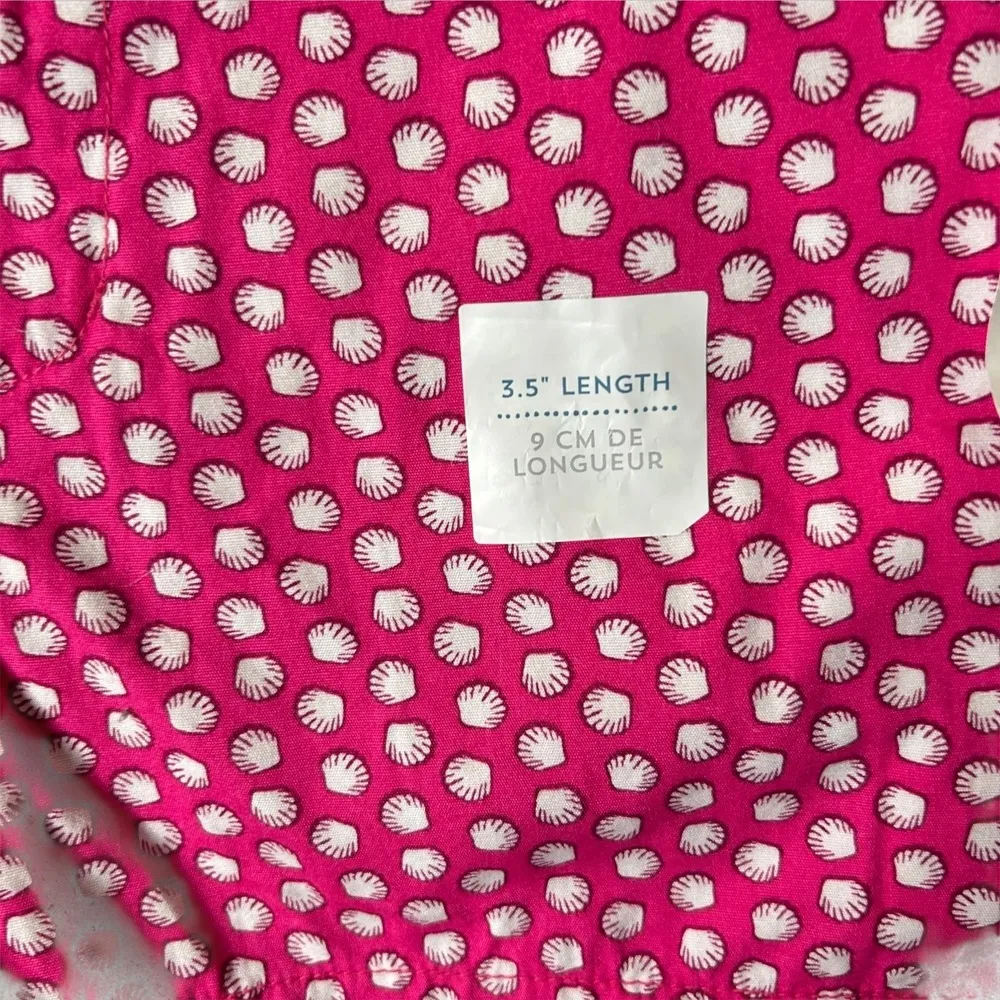 New Old Navy Shorts Womens 2 Pink Seashell Print Casual Everyday Shorts Everyday - Image 5