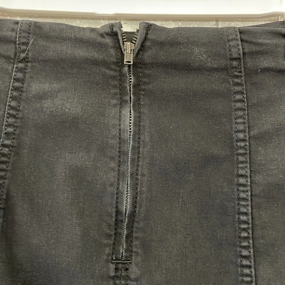 Free People Black Pencil Mini Skirt - Image 2