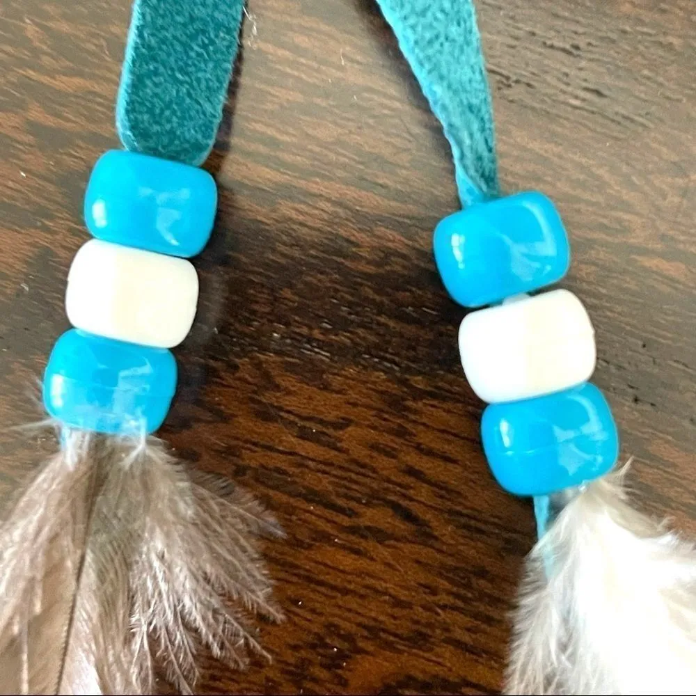 Dream catcher keychain with feathers - Image 10