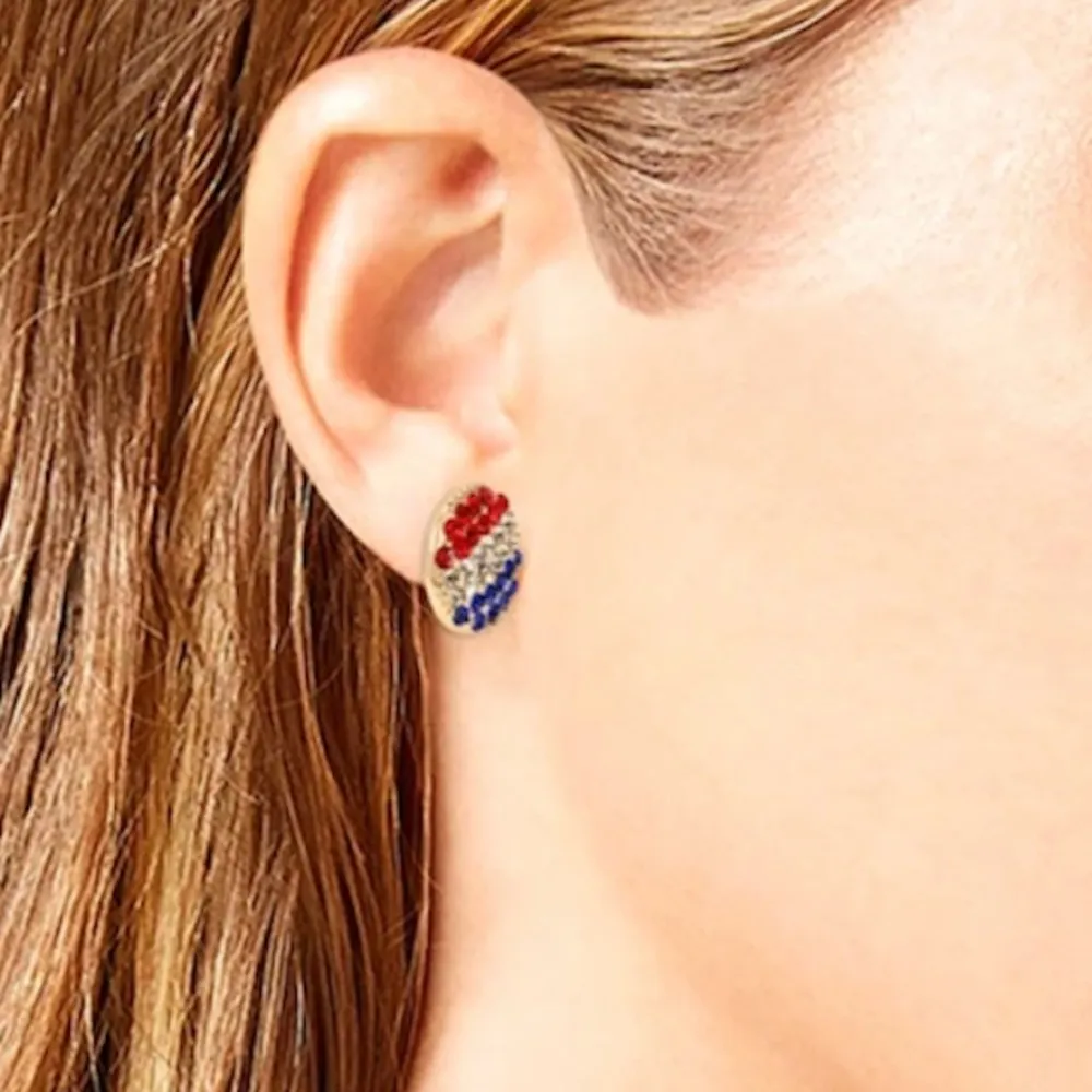 Betsey Johnson Firework Fun Round Earrings, Gold - Image 3