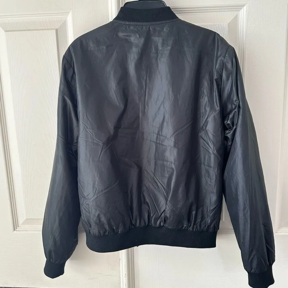 Brandy Melville  black Bomber jacket - Image 3