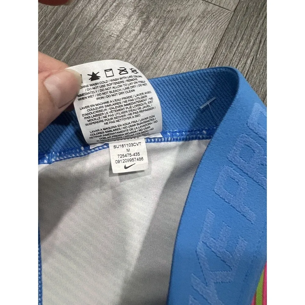 Nike Pro Hypercool Frequency Photo Blue/Pink 725475-435 Women's Training Capris - Image 7