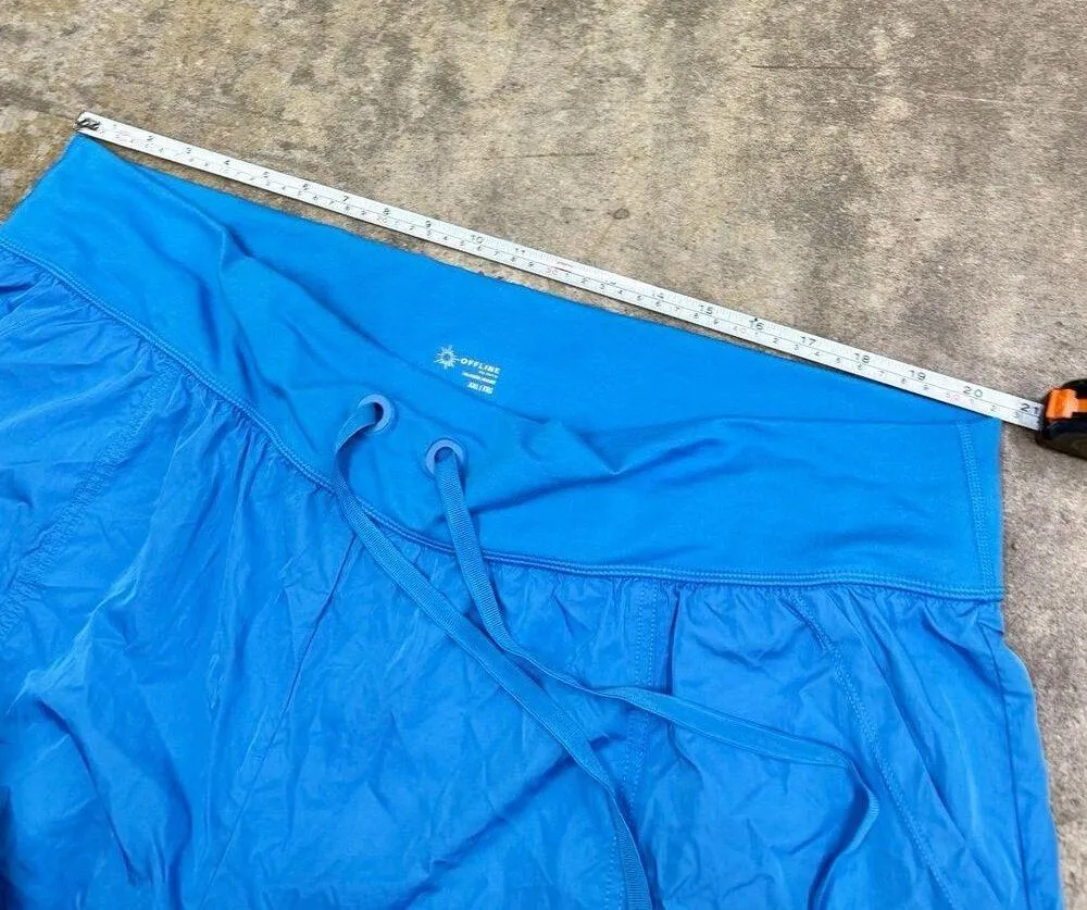 Aerie Offline the hugger bright blue shorts - Image 3