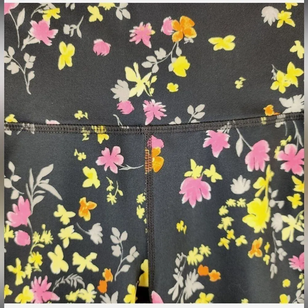 ID Ideology Pansy Poppyseed Printed Biker Shorts Size 2X New with Tag - Image 3