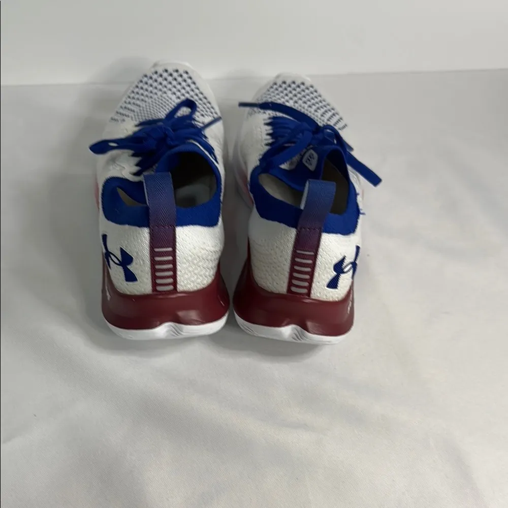 Under Armour Blue and White Athletic Shoes - Image 4