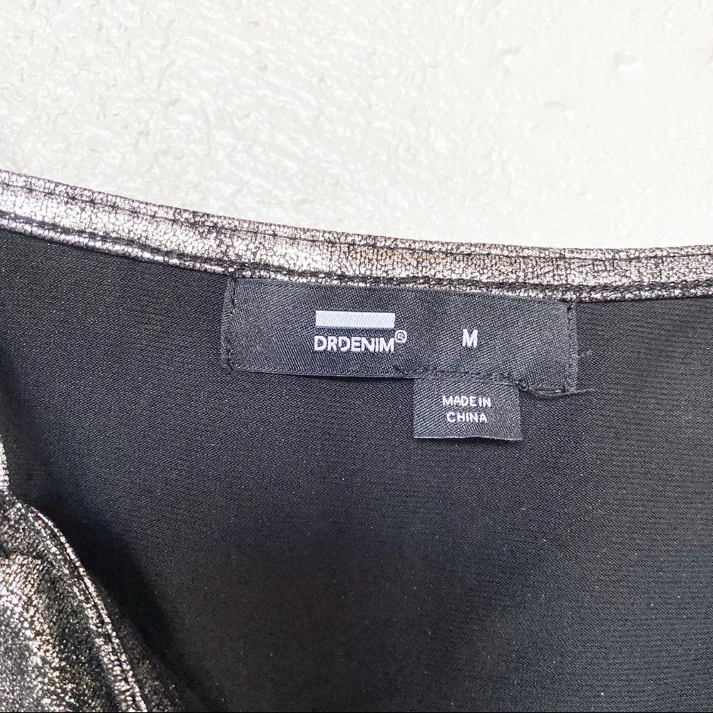 Dr. Denim  Flo Gunmetal Camisole Top Size Medium - Image 12