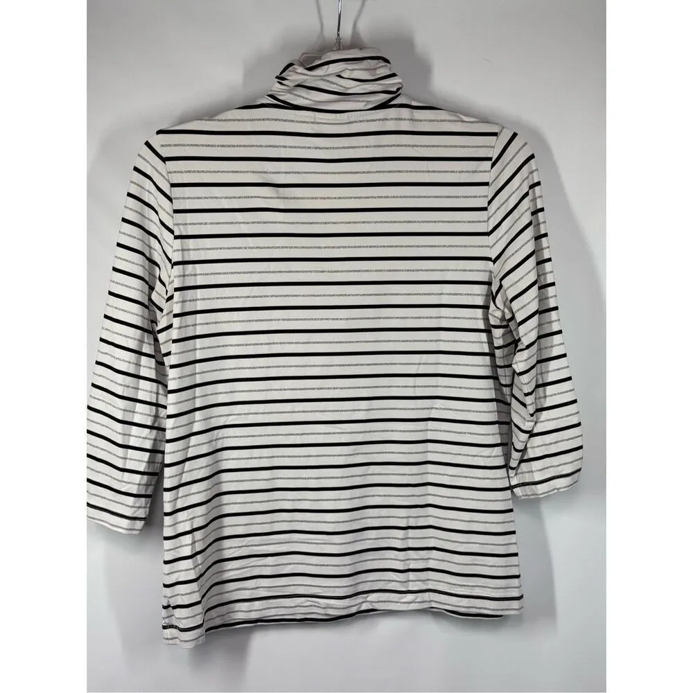 B10 - Zenergy Golf by Chico's 1/4 Zip 3/4 Sleeve Pull Over Chico Size 2/Large 12 - Image 8