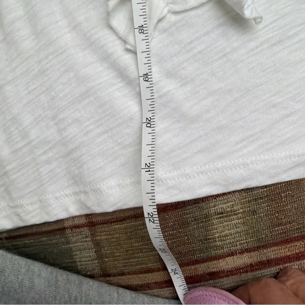 Goldie  White Ruffle Tank Top - Image 4