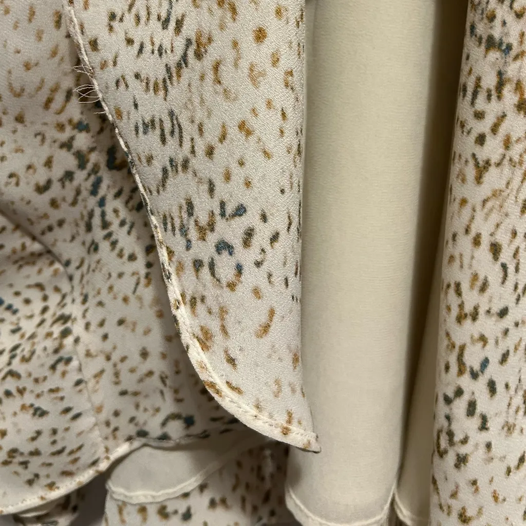 NWOT Medium Leopard Print Halter Style Dress - Image 5