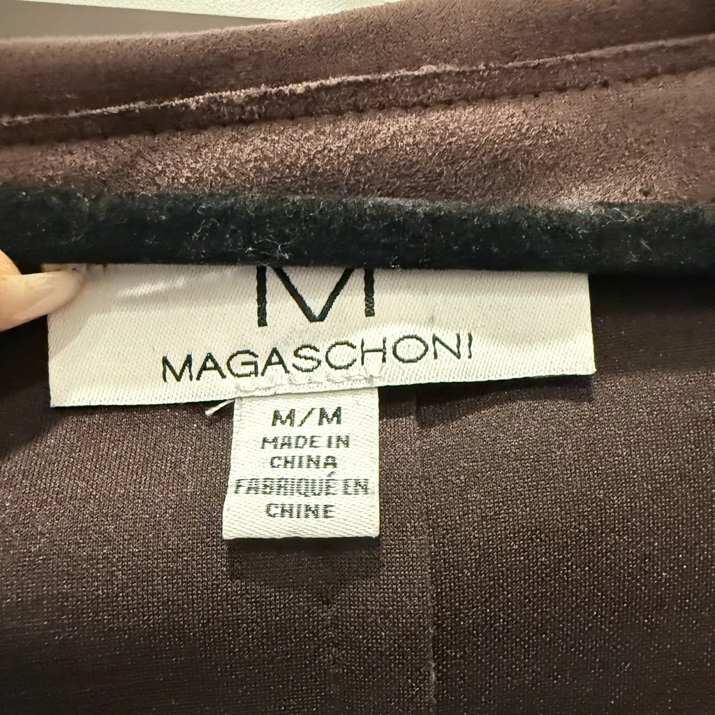 Magaschoni Chocolate Brown Coat - Image 3