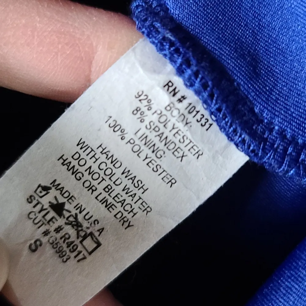 Charlotte Russe scuba peplum dress size small - Image 7