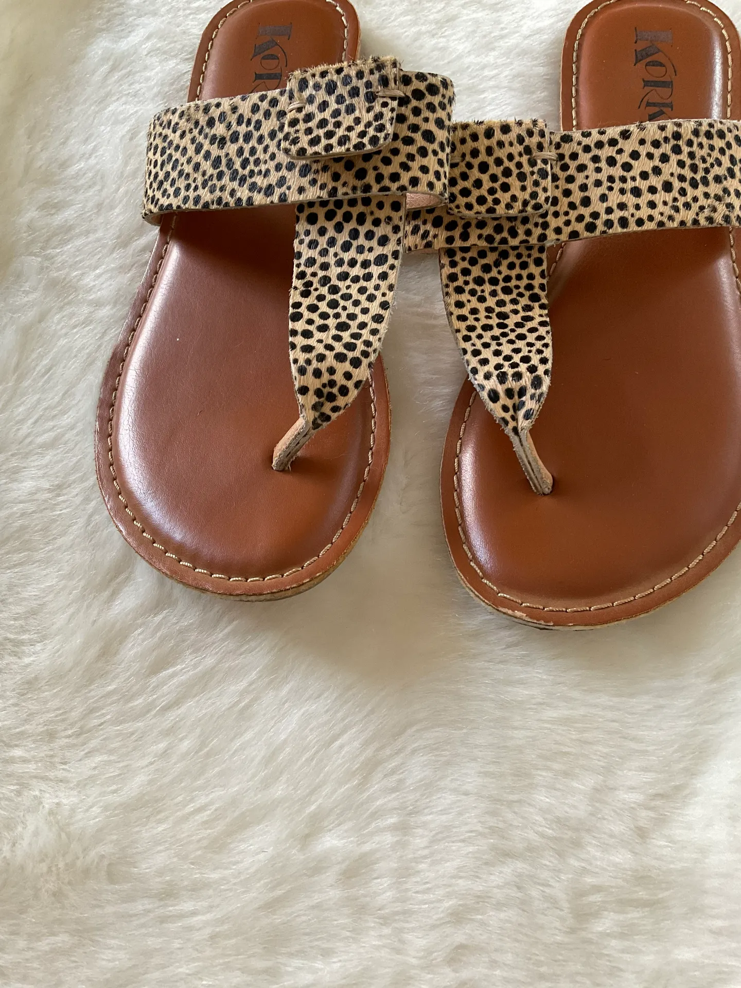 Kork-Ease Animal Print Sandals - Image 4