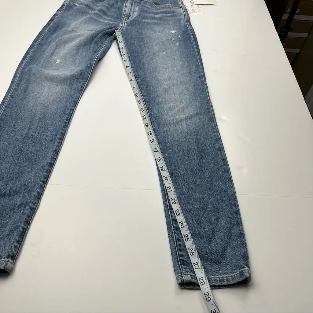 ETICA Giselle Mid Rise Organic Denim Ankle Skinny Jean‎ Womens Size 25 Blue NEW - Image 11