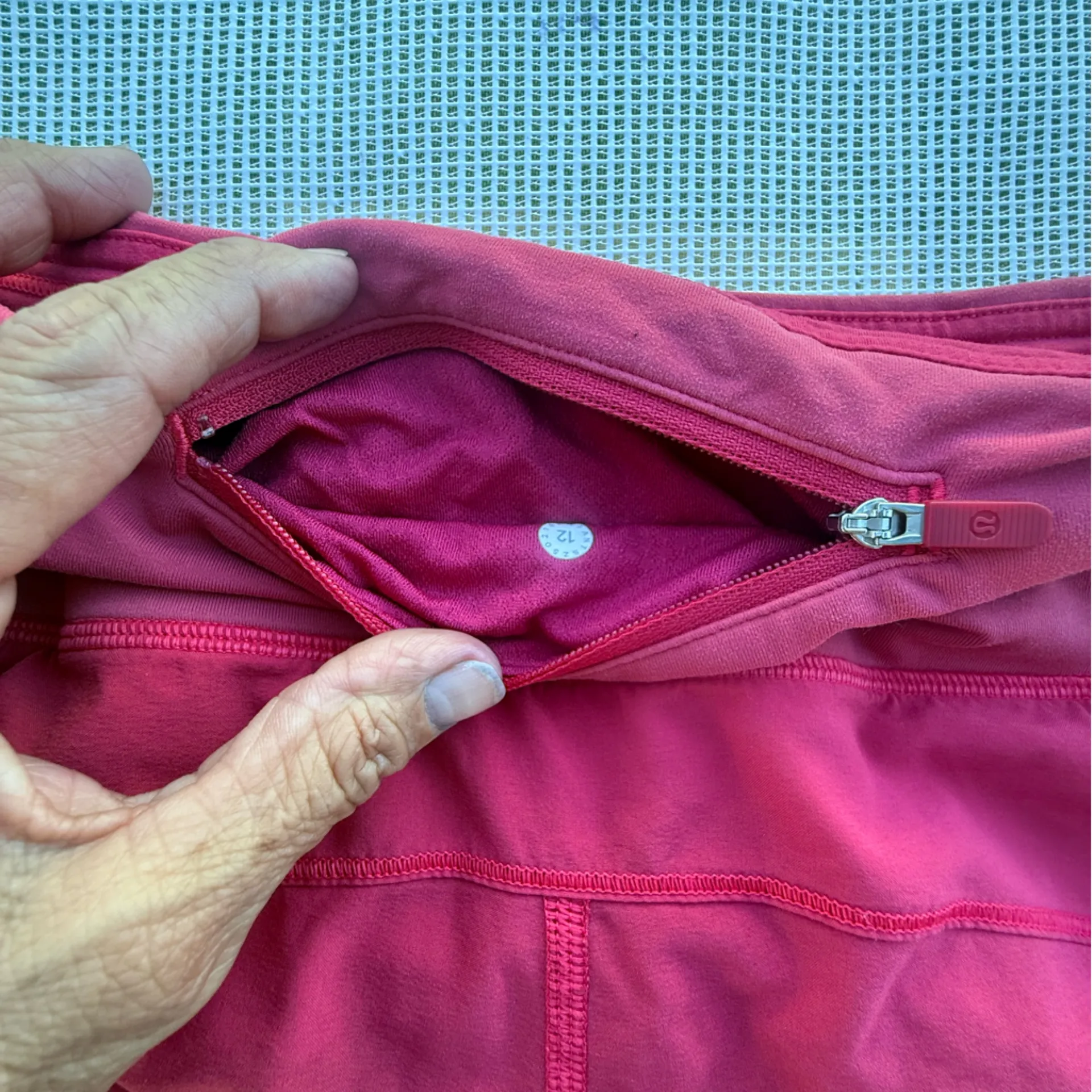 LULULEMON WOMENS size 12 pink  Athletic Shorts - Image 4