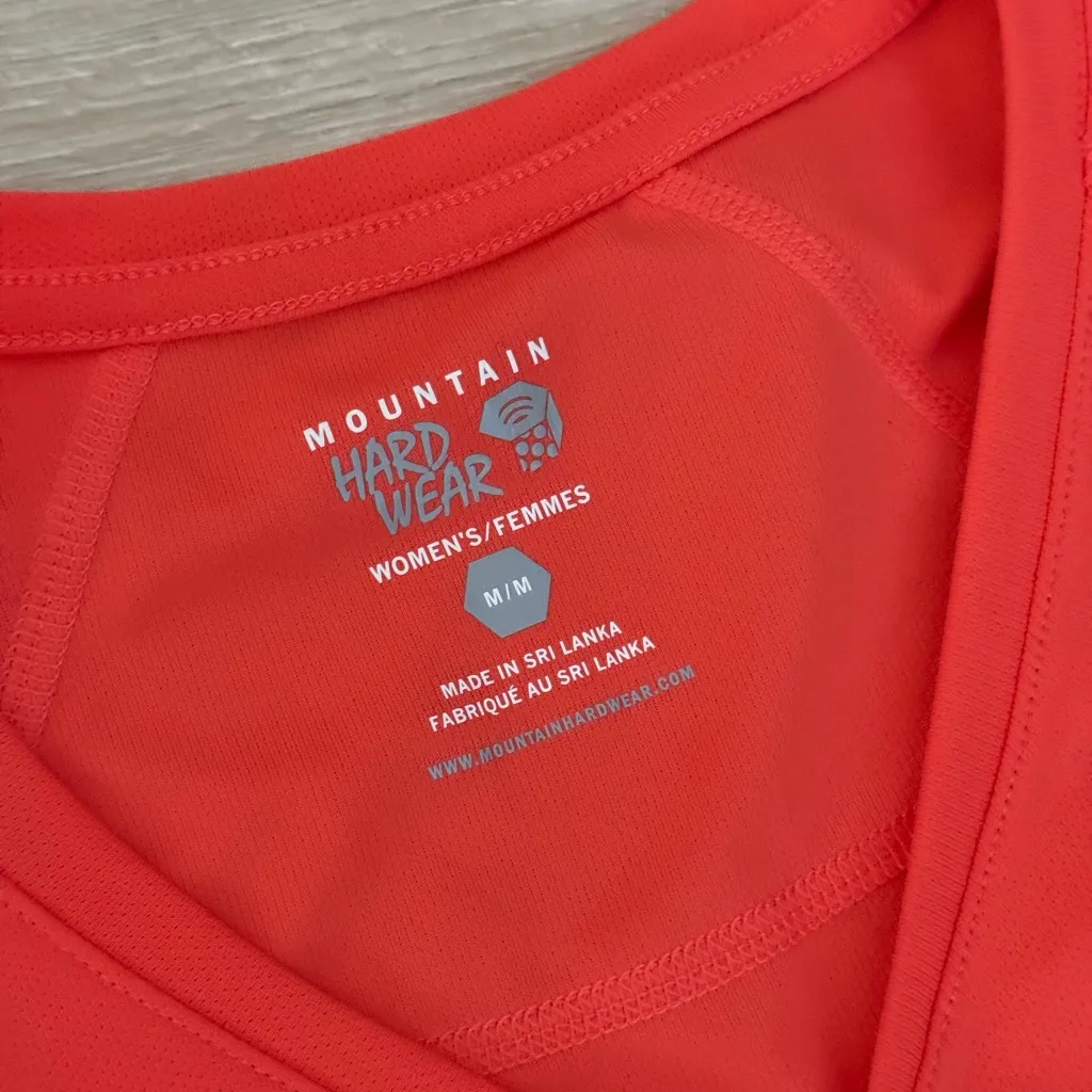Mountain Hardwear Women’s Athletic Tank Top | Orange Coral | Medium - Image 4