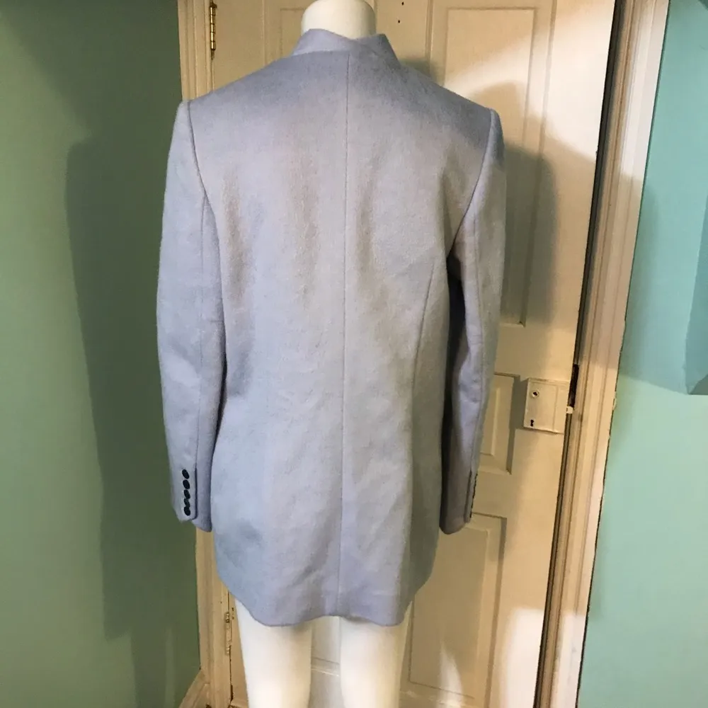 Intermix Wool Mohair Boyfriend Coat SzL - Image 5