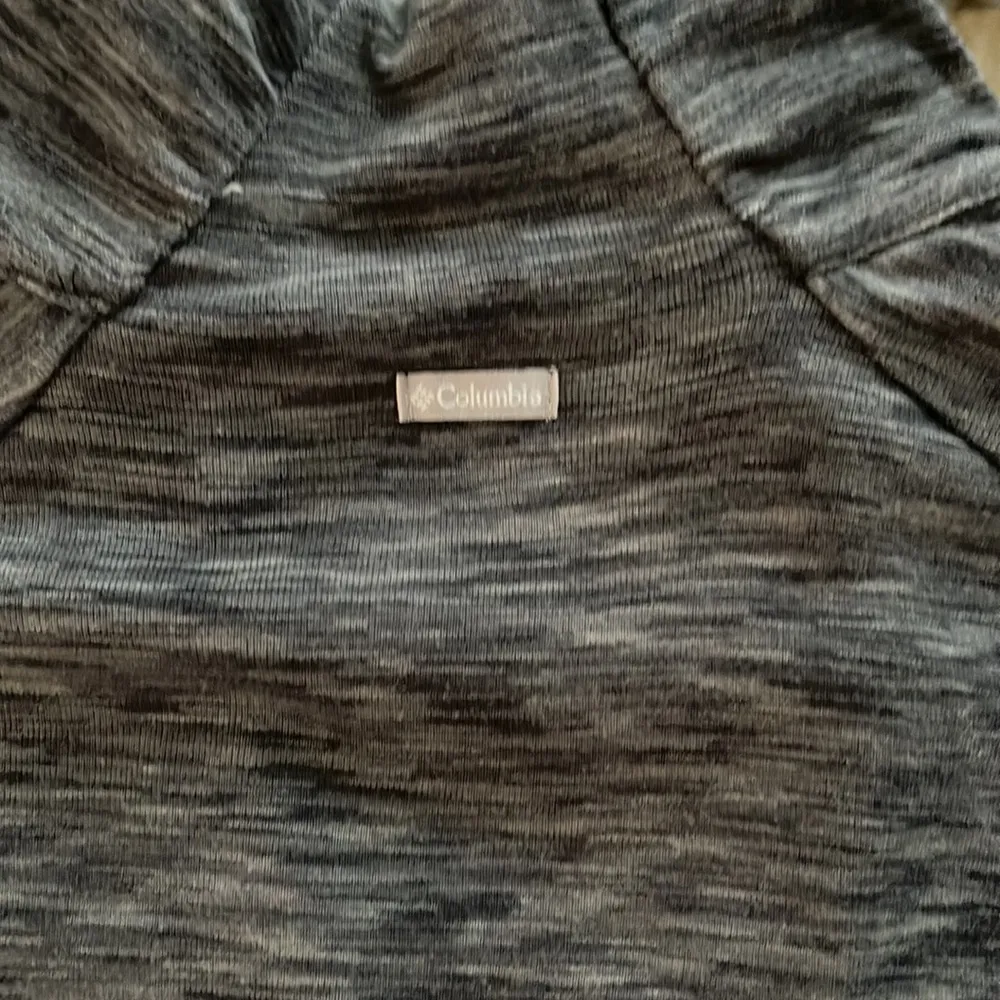 Columbia 1/2 Zip Pullover Heather Gray. Size-S - Image 4
