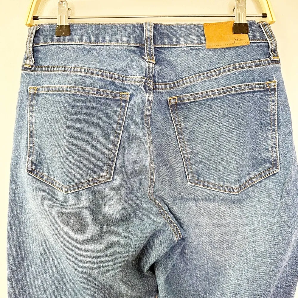 J. Crew Womens Jeans Slim Boyfriend Ankle Five Pockets Medium Wash Size 26 - Image 4