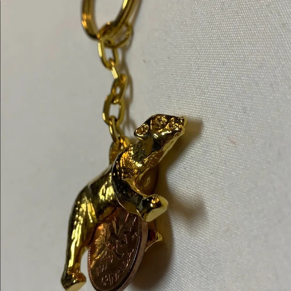 Gold Canada Keychain NWOT - Image 6