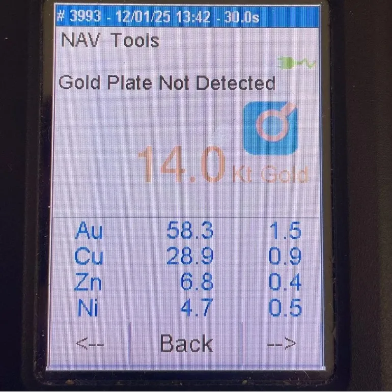 14k Gold Box Chain - Image 5