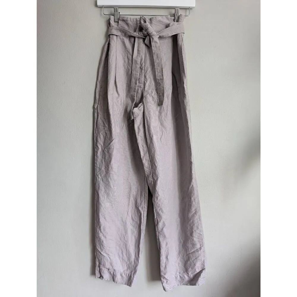 Aritzia Wilfred Jallade linen blend pants 00 - Image 3