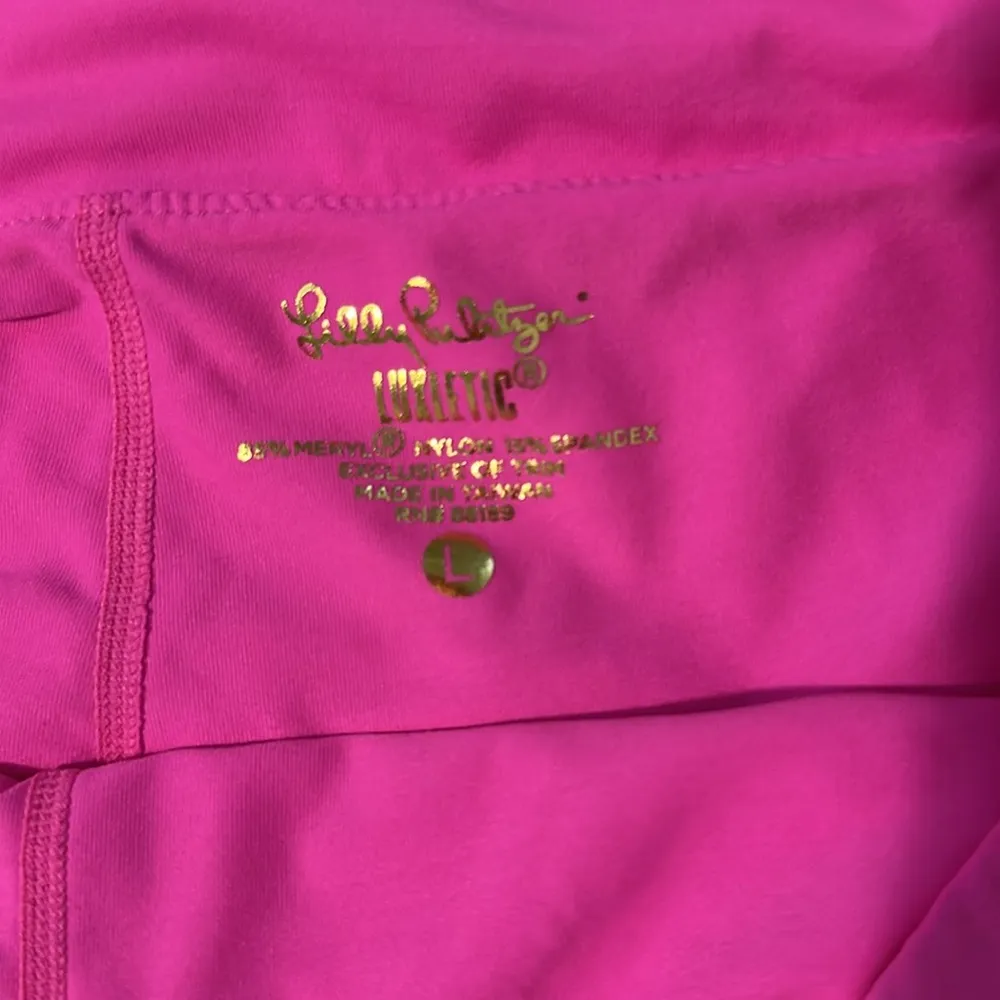 Lilly Pulitzer Women’s Large Pink Athletic Workout Golf Tennis Skort Skirt - Image 3