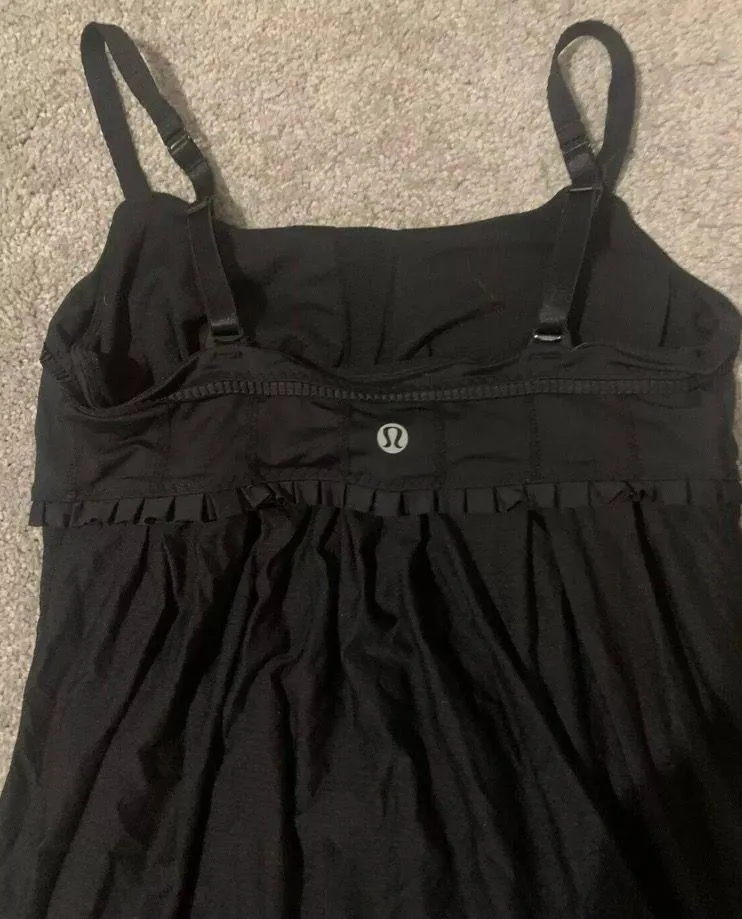 gray Pritti Tank ruffle babydoll top Rare Size 4 - Image 5