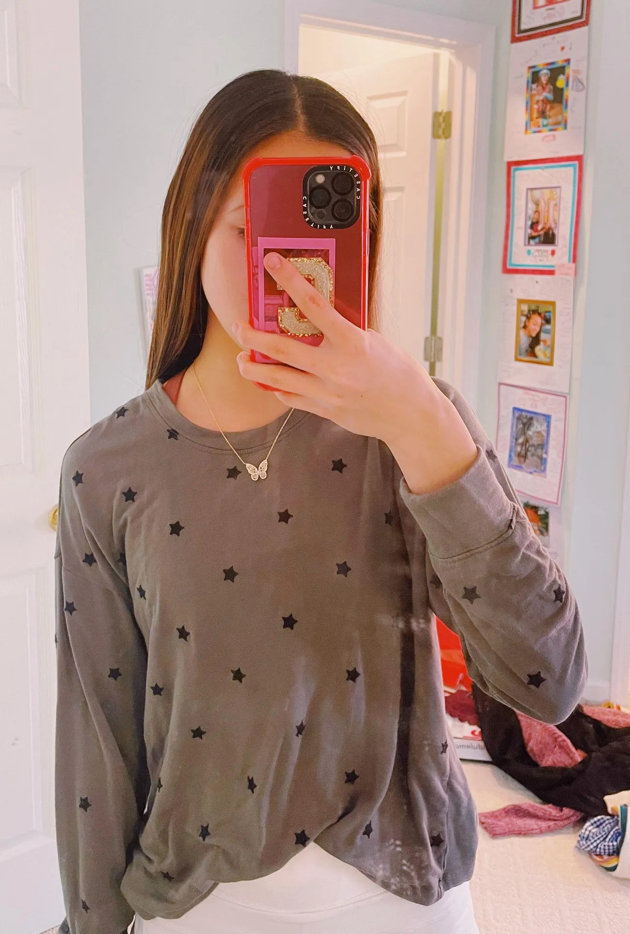 Splendid Green Star Long Sleeve - Image 3