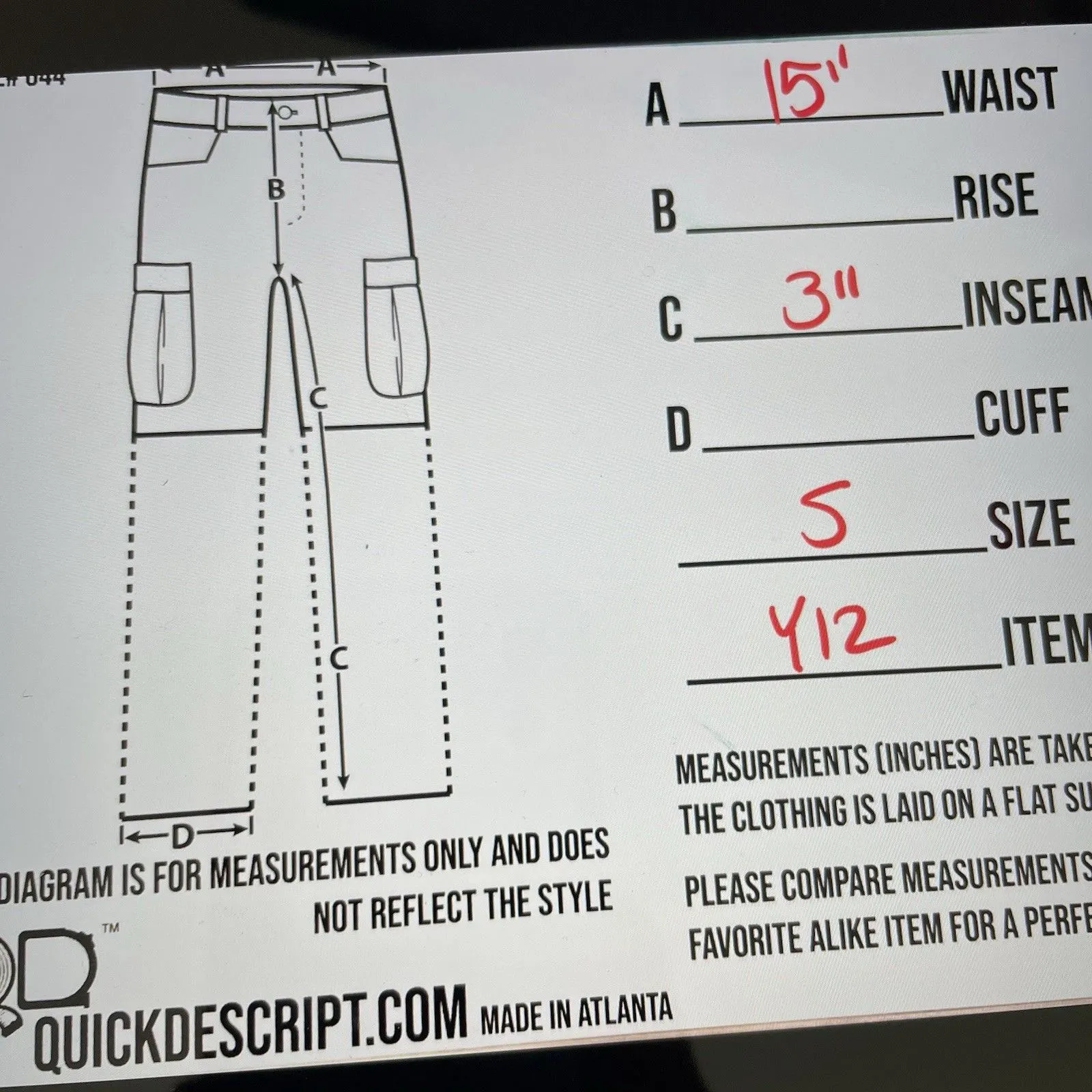 Pilcro Anthropologie Size S Printed Splatter High Rise Shorts - Image 7