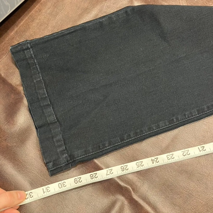 INC International Concepts Wide Leg‎ Slim Tech Fit Womens 14W Black Jeans New - Image 15