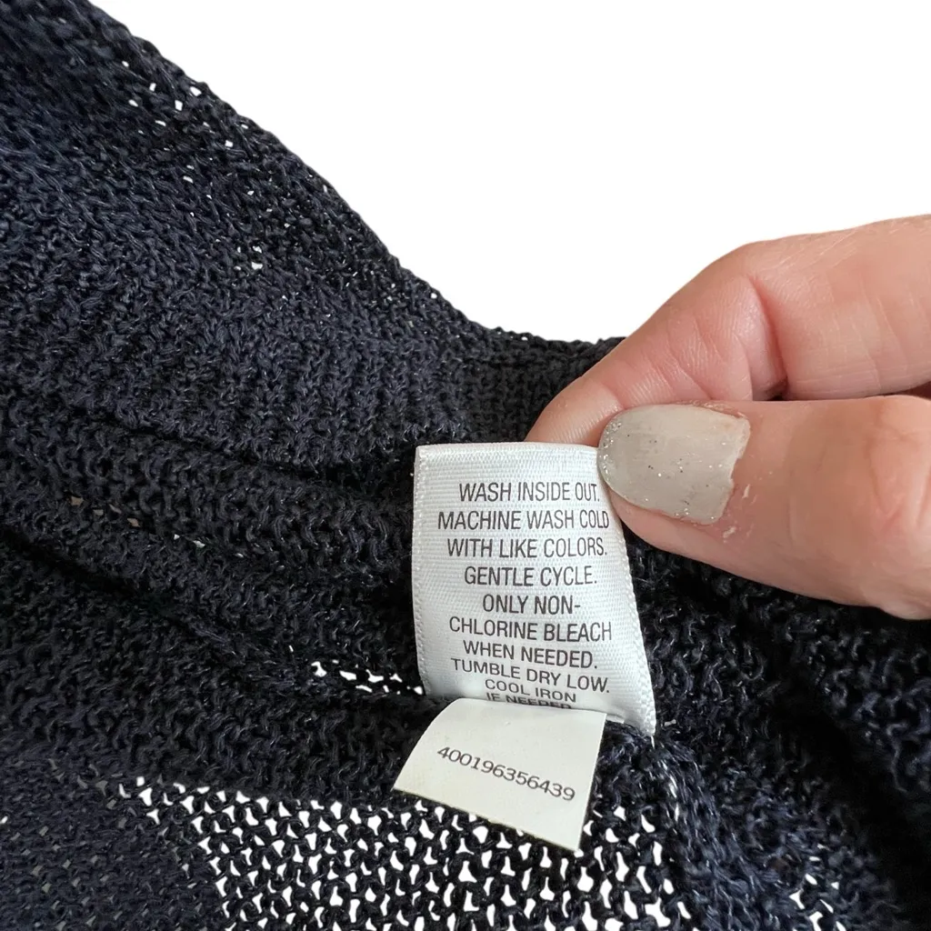 SheIn  Elegant Black Button Down Cardigan - Image 4