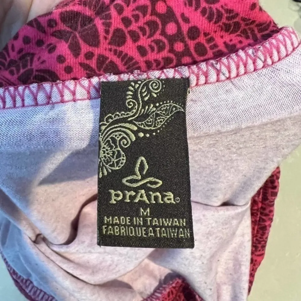 Prana Fuschia Mayan kate skirt pull on A-Line circle skater flared size medium - Image 7