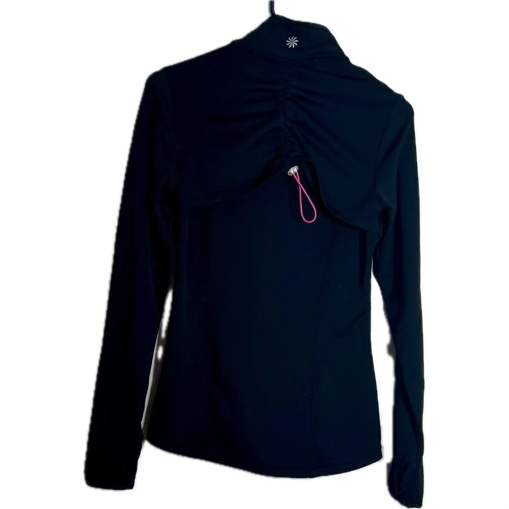 Athleta solid color, track jacket women’s‎ size XS, full zip, Ip up pockets - Image 5