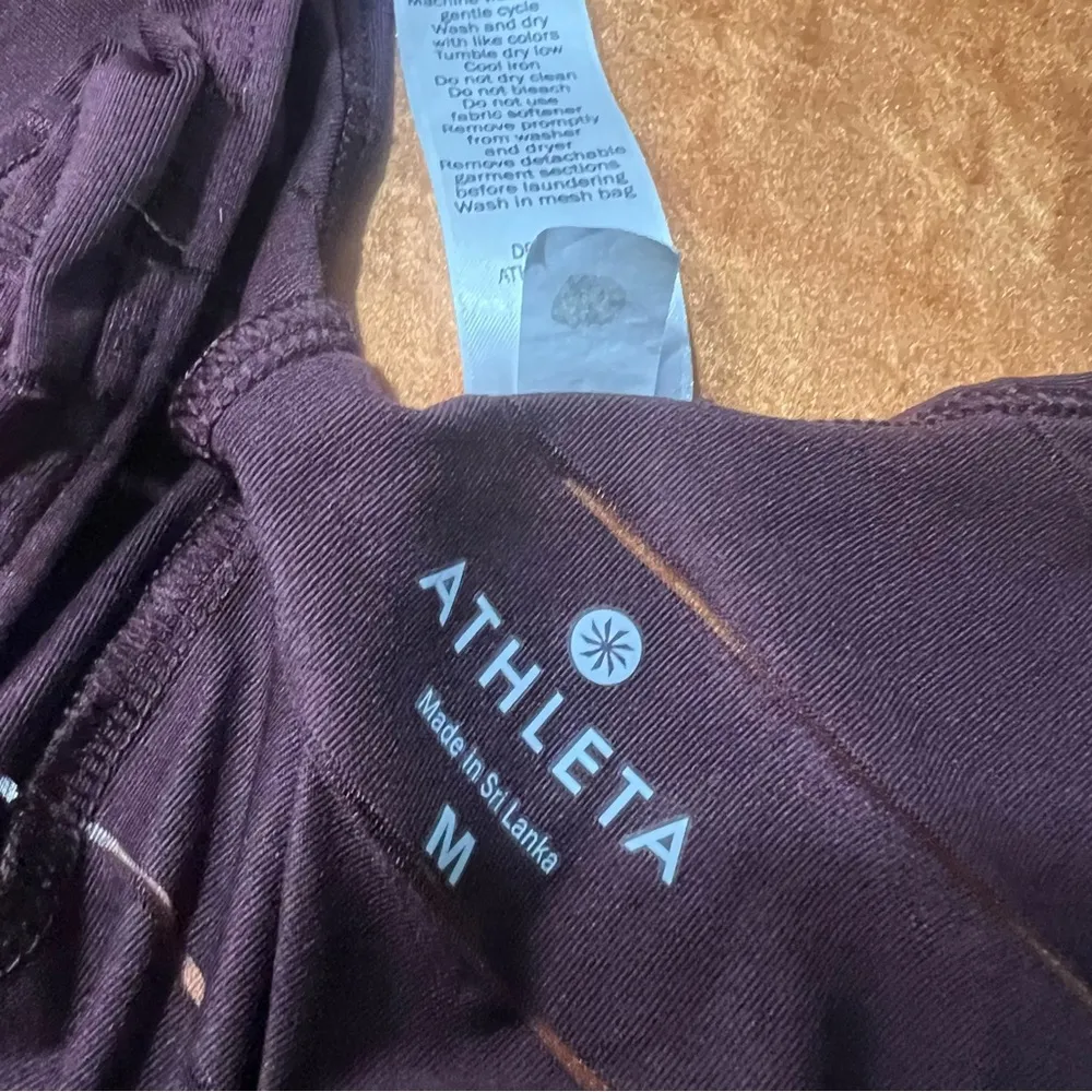 Athleta sheer striped tank medium - Image 5