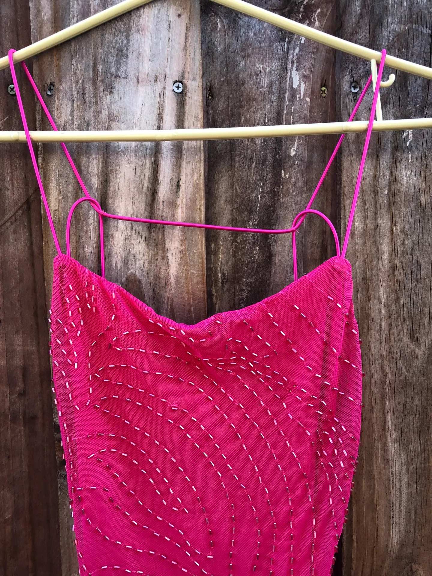 Oh Polly Embellished Multi Strap Mini Dress in Pink - Image 10