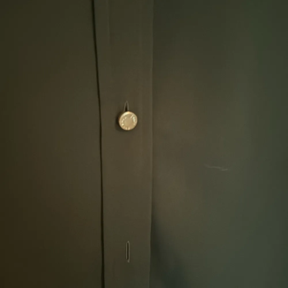 Deep, green, juicy couture, button-down size 2 - Image 3