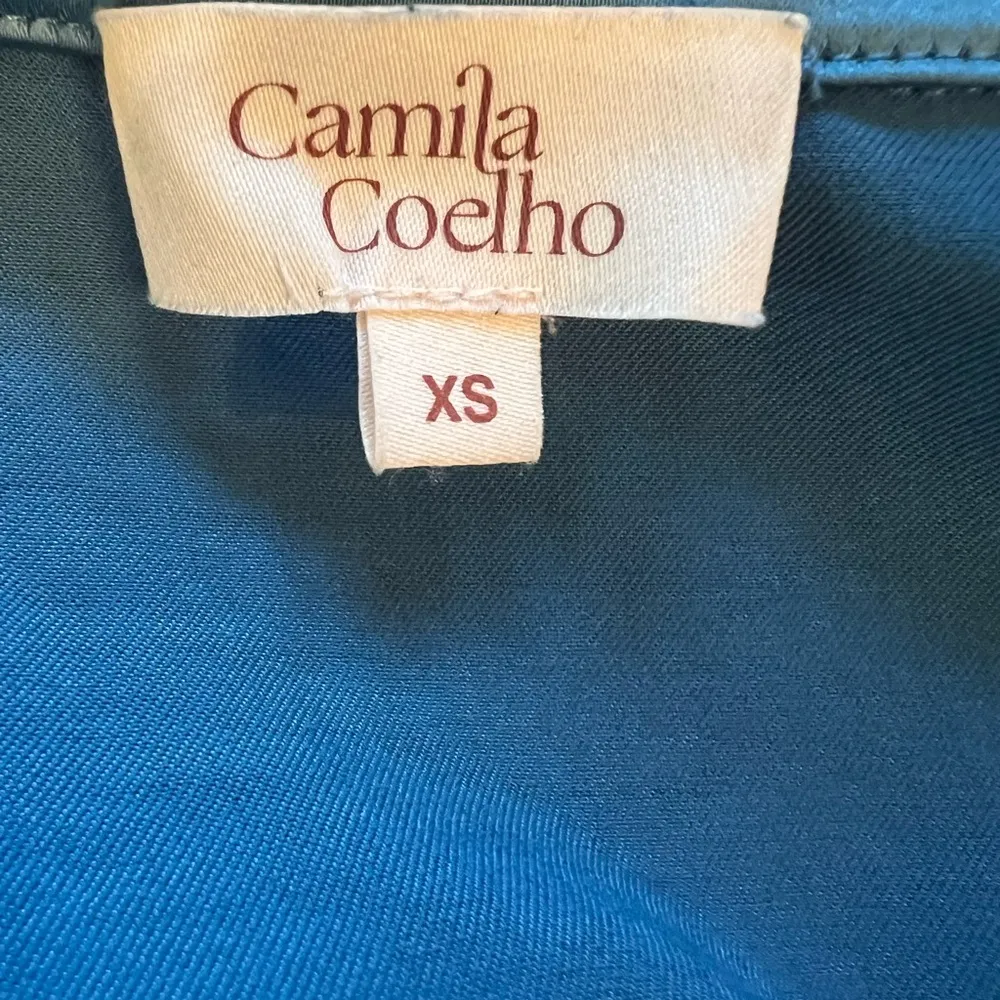 Camila Coelho Priscilla Mini Dress in Blue XS - Image 11