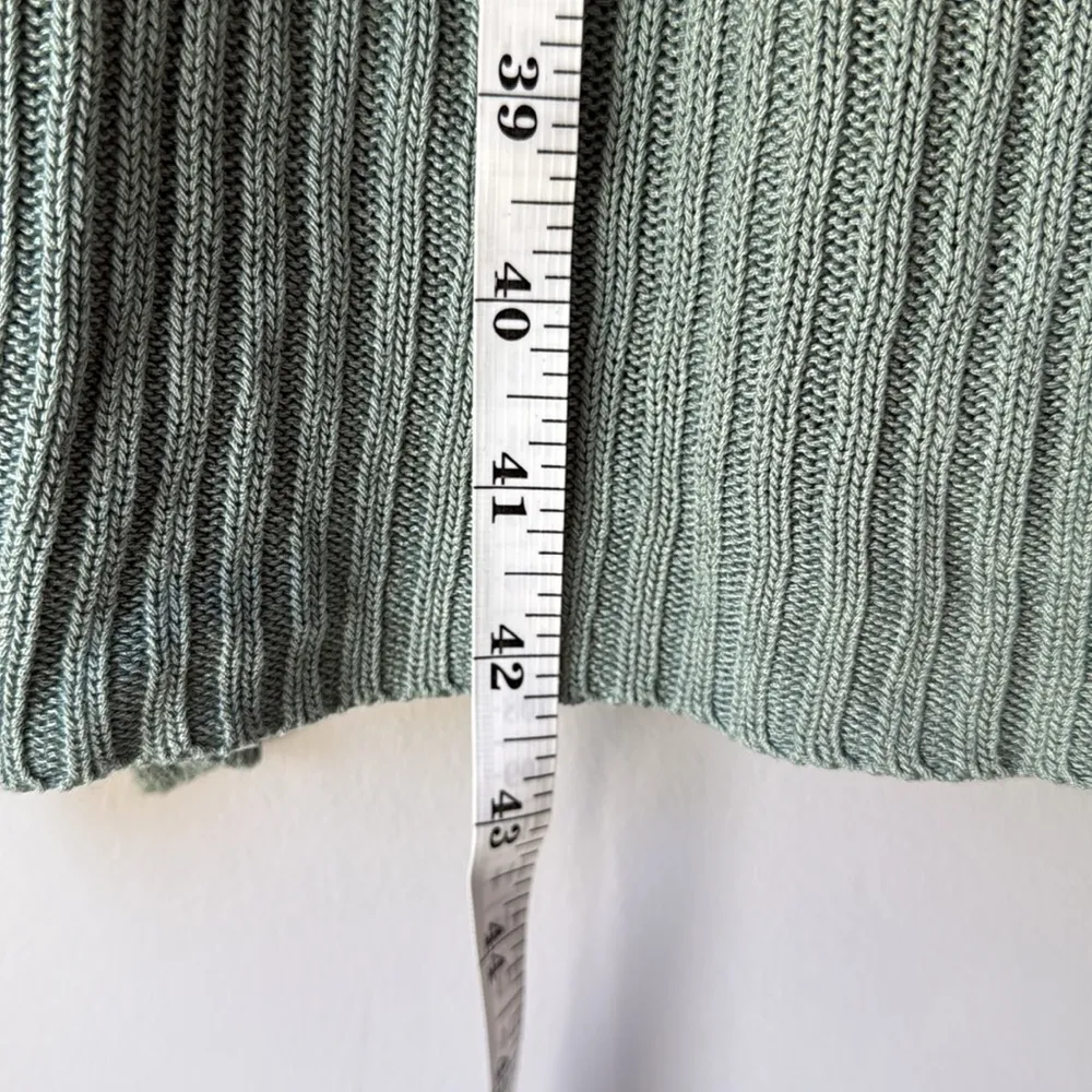 By Together Ribbed Knit Tank Dress Sage - Image 7