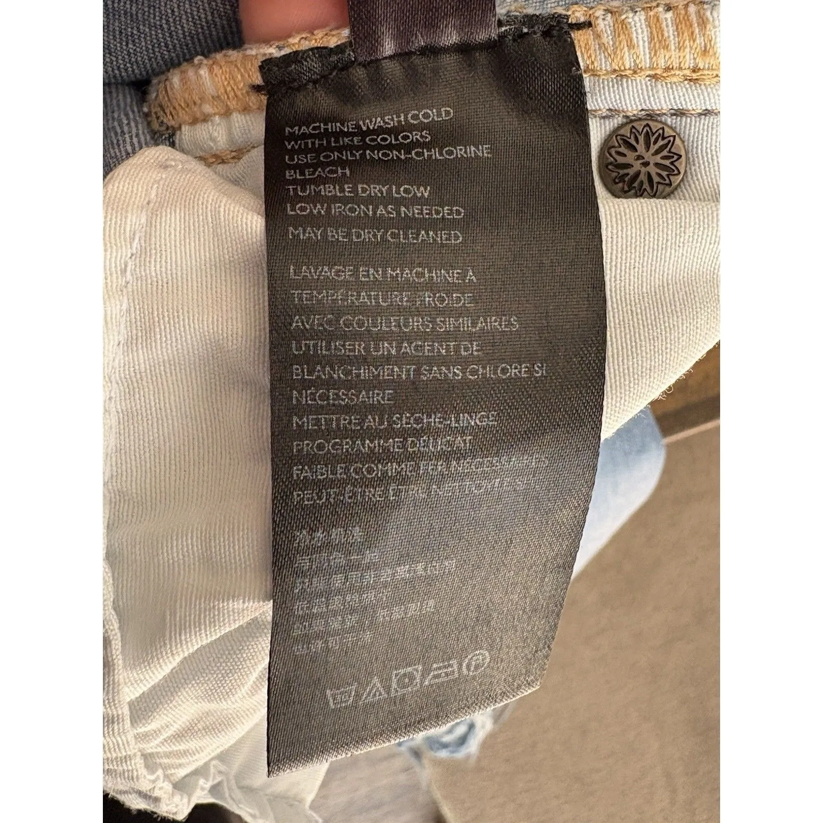 We The Free Great Heights Skinny Jeans Size 28 Distressed Frayed Hem - Image 9