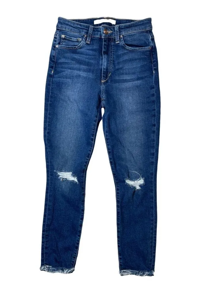 Joe’s Jeans | Women’s‎ The Charlie High Rise Skinny Blue Crop Jeans W25 - Image 2