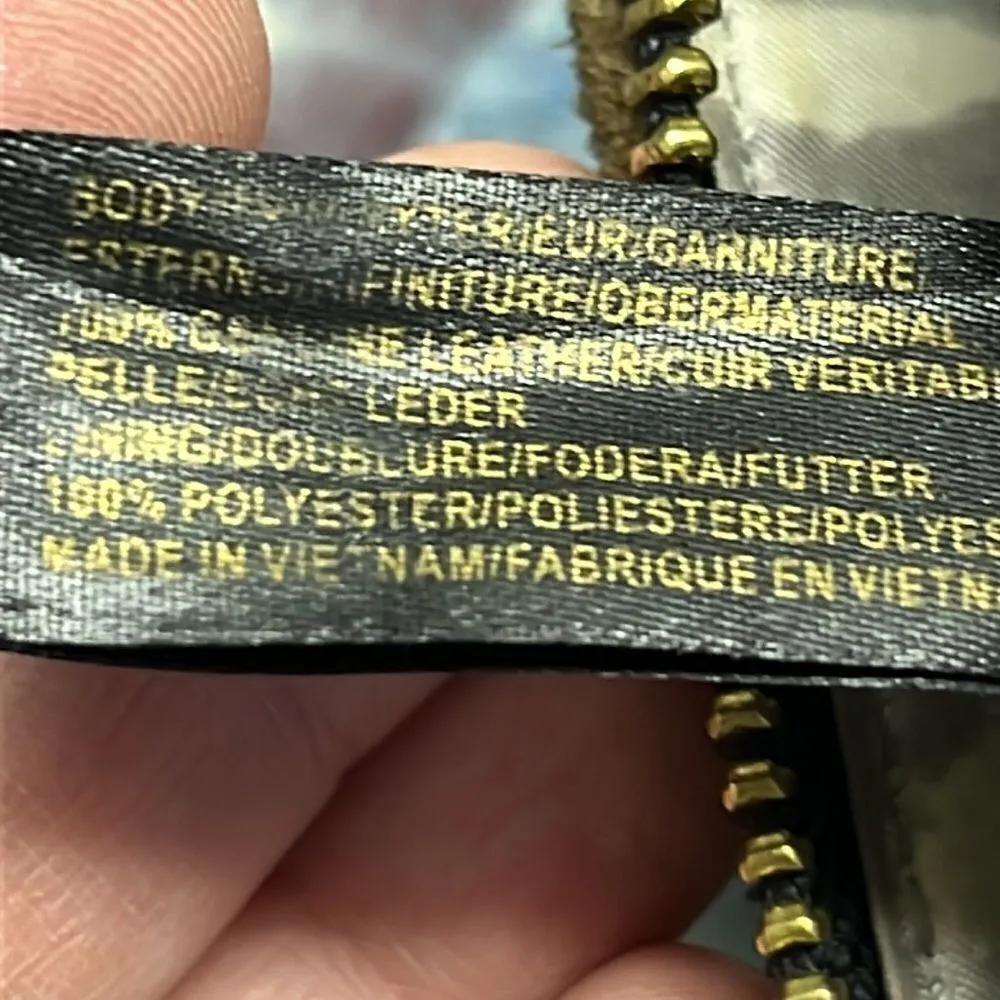 Aimee Kestenberg Animal Print Leather Just Saying Stadium Wallet Mini Crossbody - Image 13