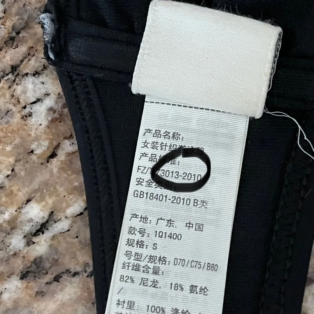 Abercrombie & Fitch Black Halter Bikini Top Women’s Swimwear Size S - Image 7