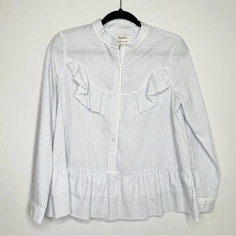 Madewell x Karen Walker® Striped Annie Shirt - Image 4