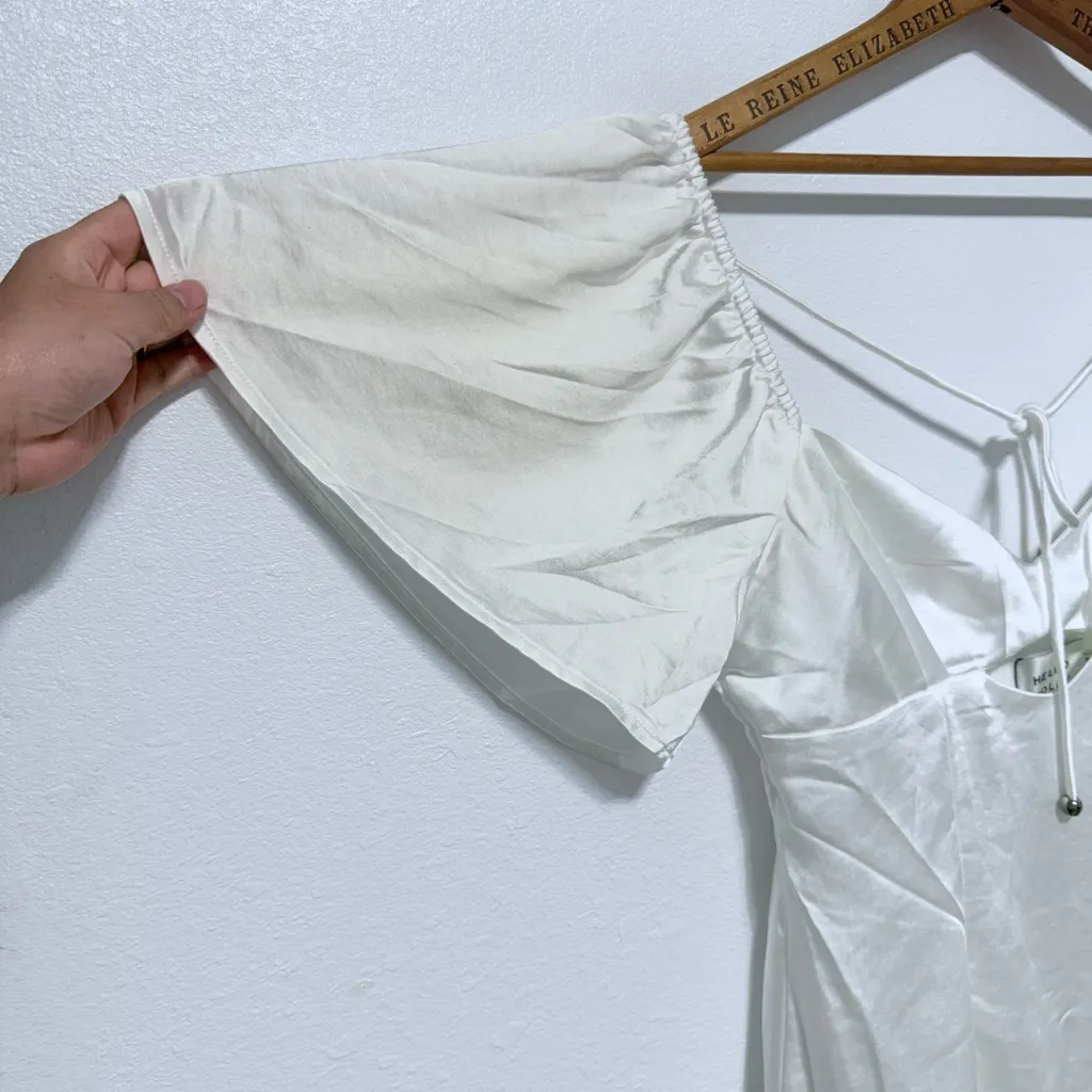 Hello Molly Elegant White Mini Dress - Image 6